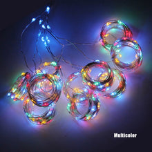 Charger l'image dans la galerie, 3M LED Christmas Fairy String Lights Remote Control USB New Year Garland Curtain Lamp Holiday Decoration For Home Bedroom Window
