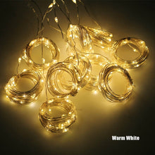 Charger l'image dans la galerie, 3M LED Christmas Fairy String Lights Remote Control USB New Year Garland Curtain Lamp Holiday Decoration For Home Bedroom Window
