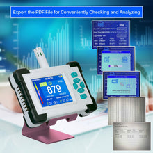 Charger l'image dans la galerie, CO2 Meter Tester for Carbon Dioxide Air Quality DetectorRechargeable Battery Portable

