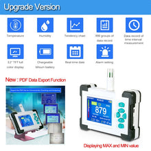 Charger l'image dans la galerie, CO2 Meter Tester for Carbon Dioxide Air Quality DetectorRechargeable Battery Portable
