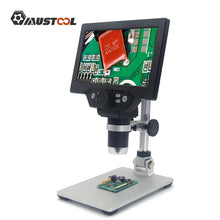 Charger l'image dans la galerie, MUSTOOL G1200 Electronic Digital Microscope 12MP 7 Inch Large Screen LCD Display 1-1200X Continuous Amplification Magnifier Tool
