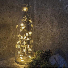 Charger l'image dans la galerie, LED String light Snow Flakes For Christmas  New Year Decoration1M 2M 3M
